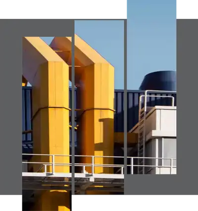yieldstreet tall commercial buildings representing asset backed investments